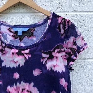 Simply Vera Vera Wang Floral Tee